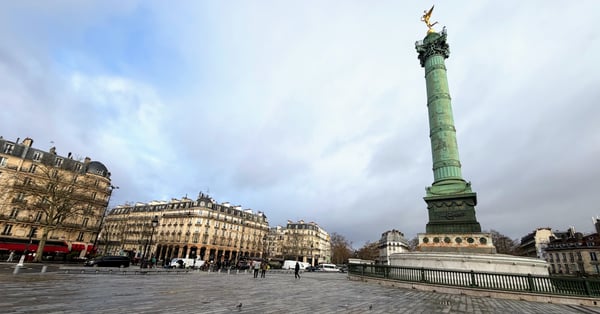 Place de la Bastille, Paris, France - Emotions in France